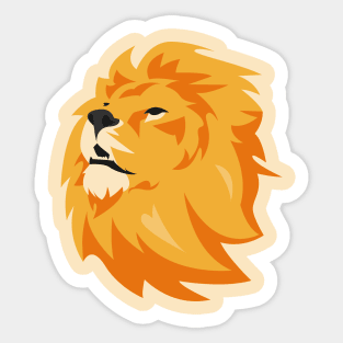 The Jungle King Sticker